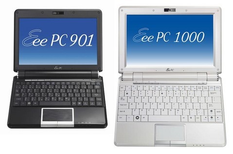 ASUS Eee PC 901 and 1000