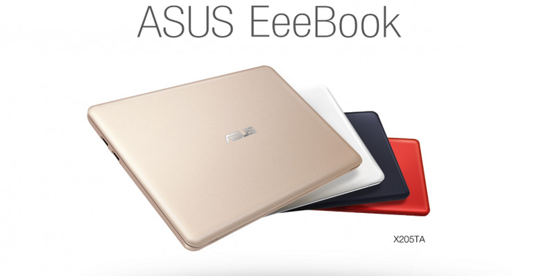 ASUS EeeBook X205-colors