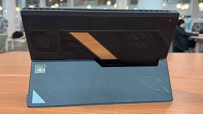 Asus ROG Flow Z13 on a table.