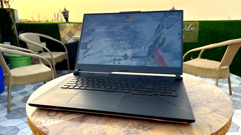 Playing Metal Hellsinger on Asus laptop 