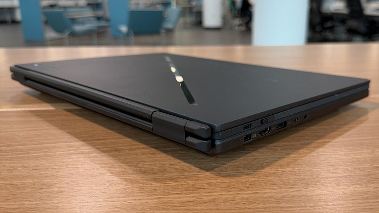 Asus ROG Zephyrus Duo on a table