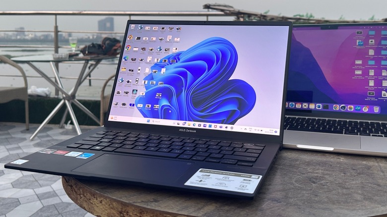 Asus ZenBook 14 OLED home page