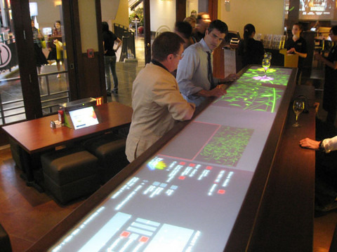 uWink multitouch bar