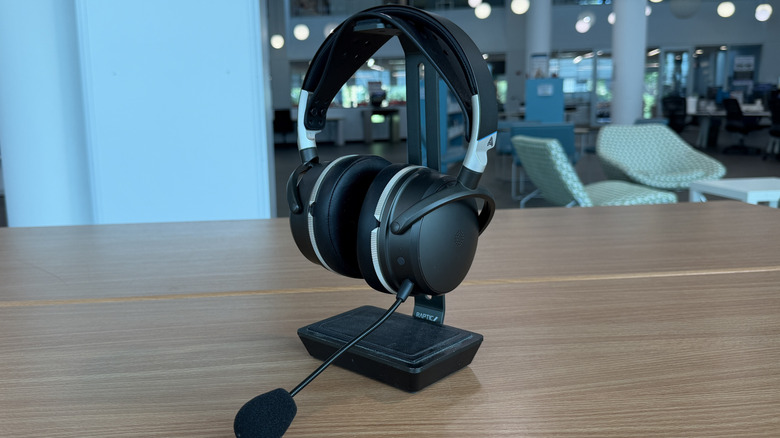 Maxwell 2 ANC Headphones on a stand