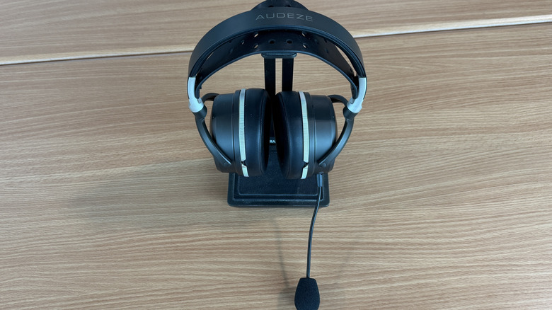 Maxwell 2 ANC Headphones on a stand
