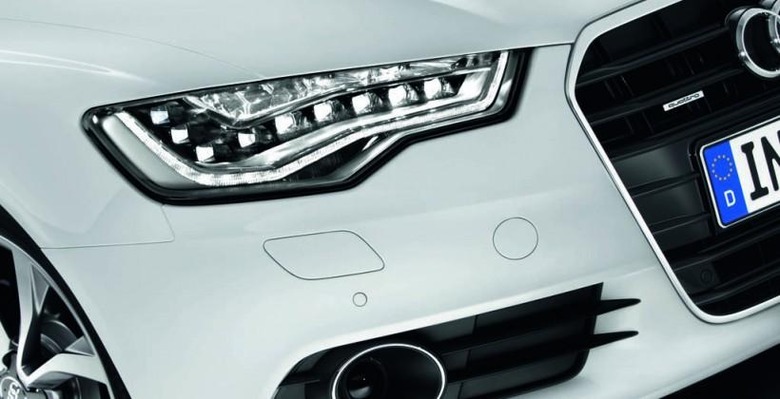 Audi Takes Lead In LED Headlight Fuel Efficiency Drive SlashGear
