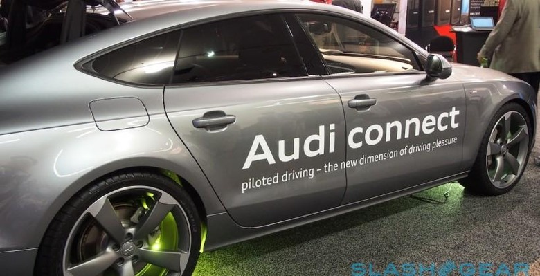 Audi self-driving car