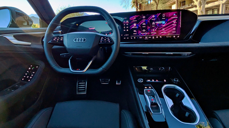 2026 Audi A6 TFSI dashboard.