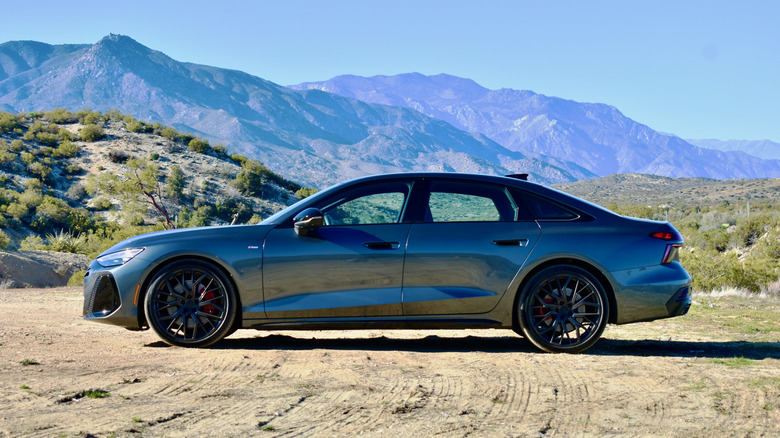 2026 Audi A6 TFSI profile view.