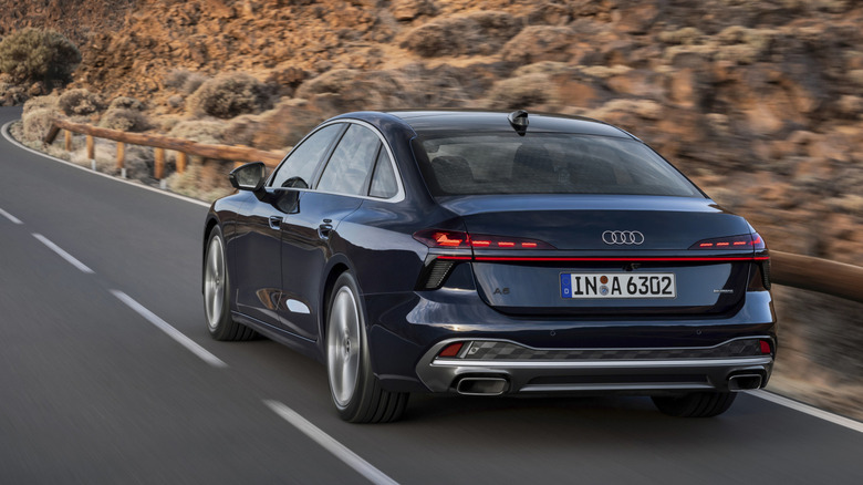 Audi A6 rear view