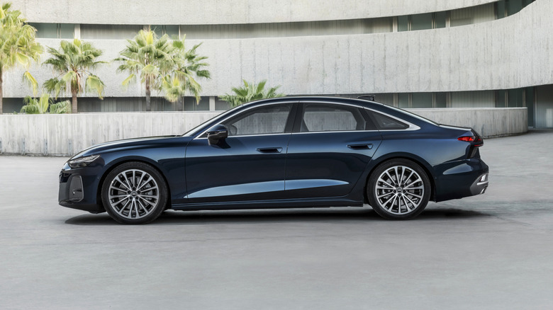 Audi A6 side view