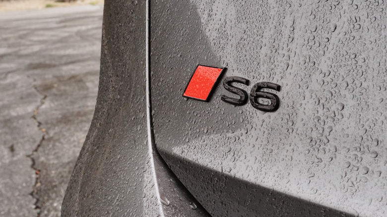 2025 Audi S6 e-tron Sportback rear badge