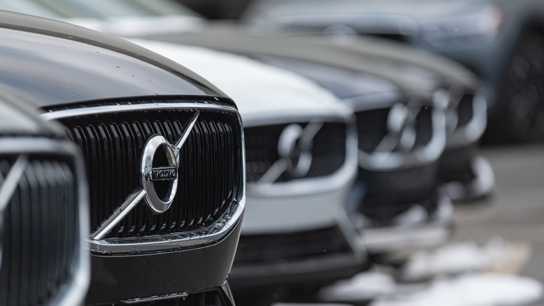 Line of Volvo cars
