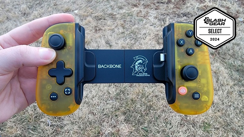 backbone one death stranding controller in-hand