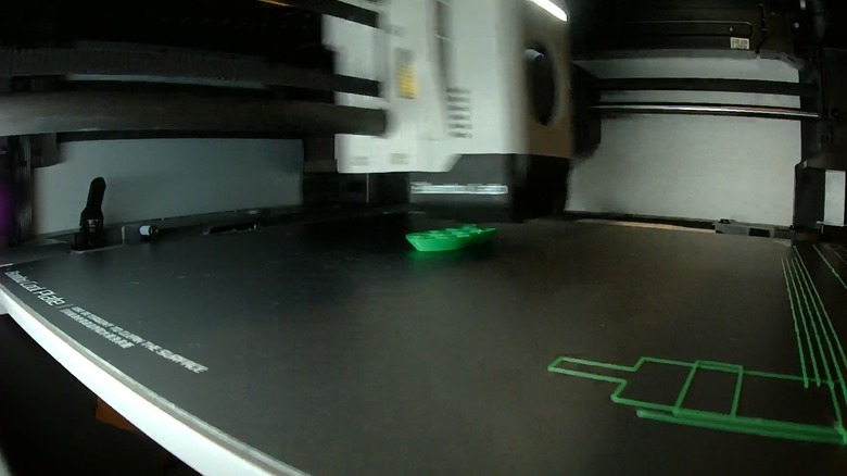 x1c printing a benchy