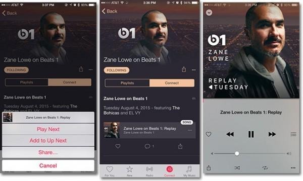 Beats 1: Replay lets users hear missed shows on demand