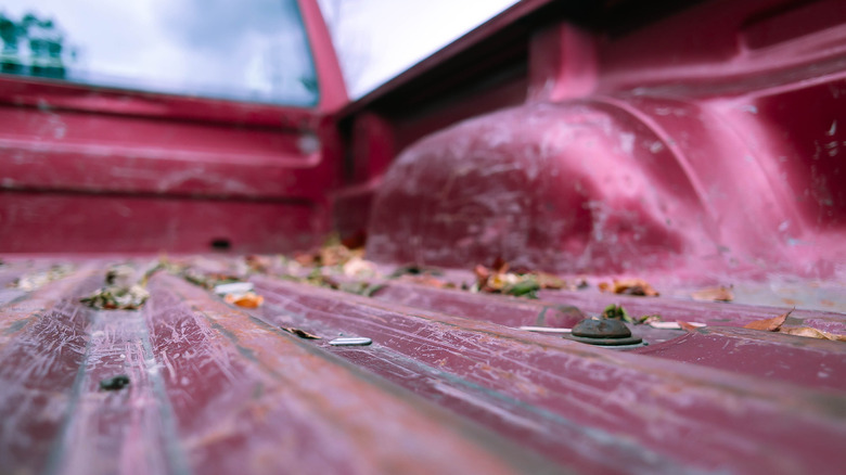 A Scratched Truck Bed