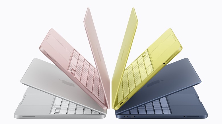 Apple MacBook Neo color options