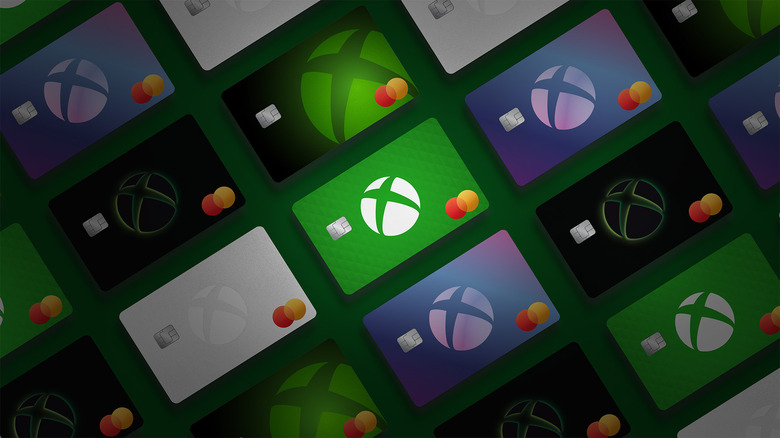 Xbox Mastercard designs