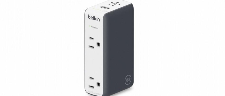 Belkin's Travel Rockstar is a battery pack with AC & USB ports