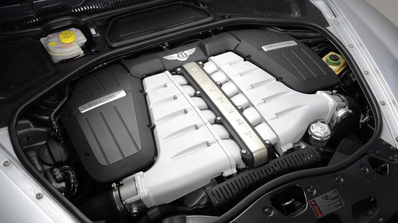 Bentley W12 engine