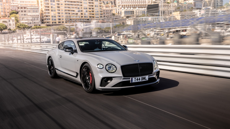 2023 Bentley Continental GT S with black and red exterior accents