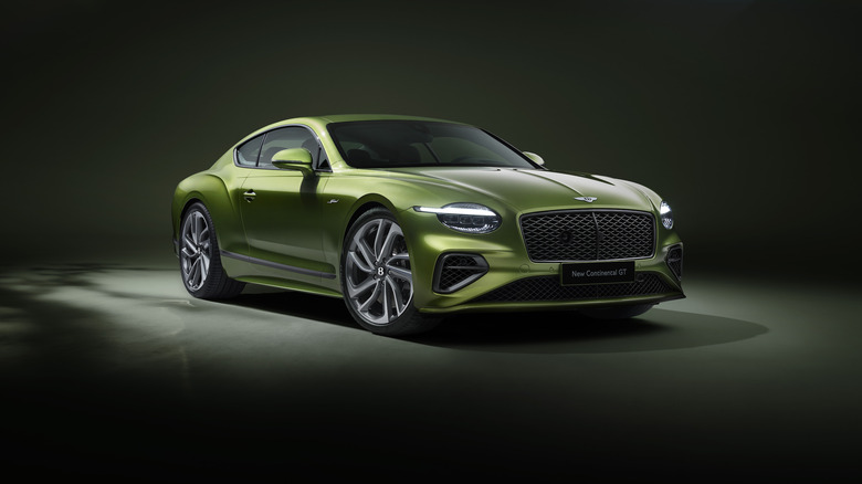 The 2025 Bentley Continental GT Speed from the front