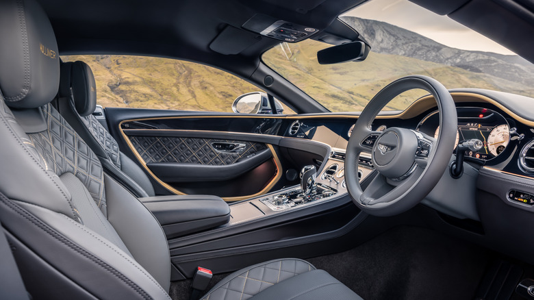 Bentley Continental Mulliner interior