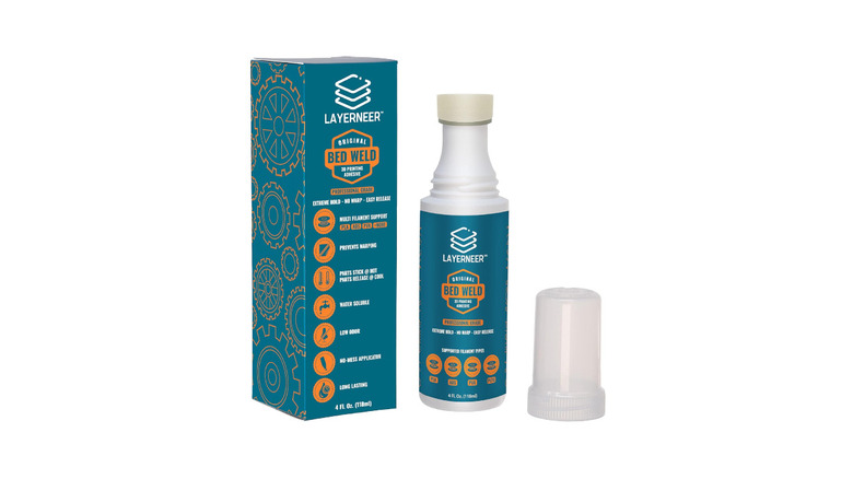 Layerneer 3D printer bed adhesive