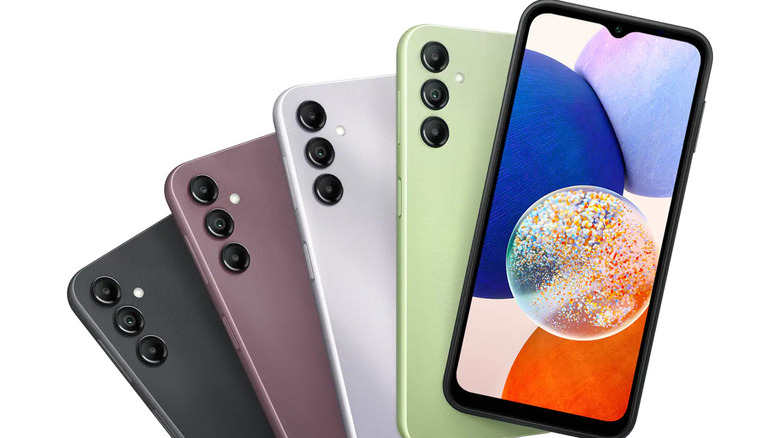 Various Samsung Galaxy A14s