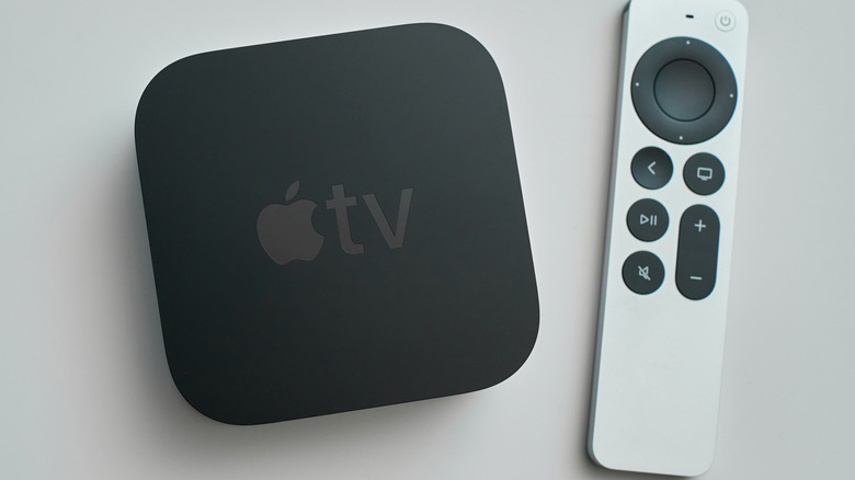 apple tv with remote