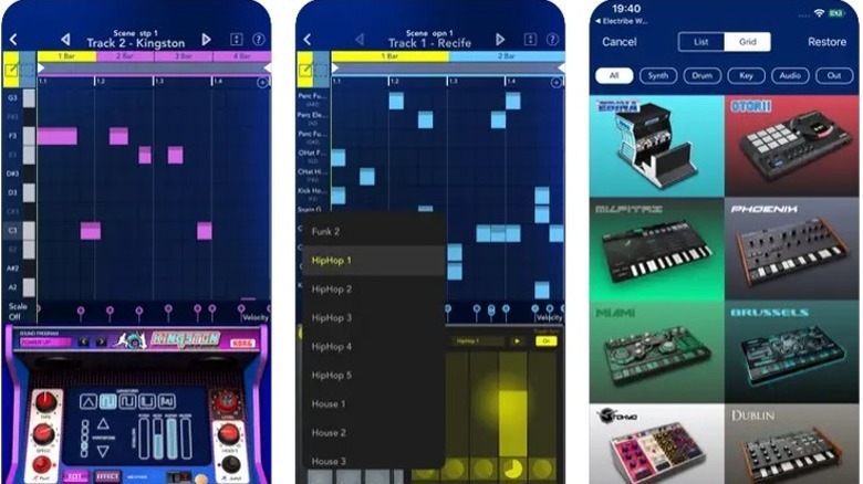 Korg Gadget 2 screenshots