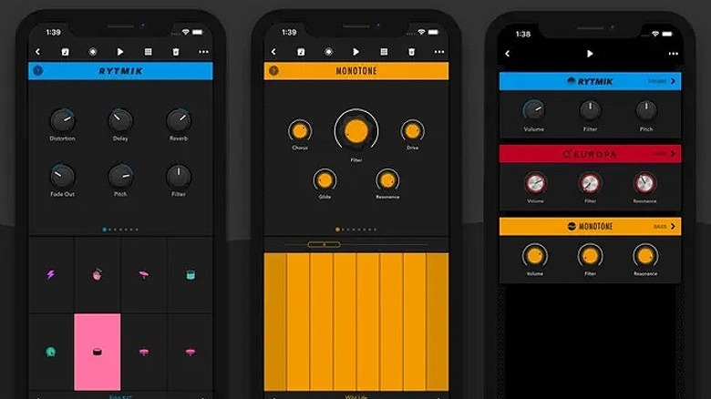 Reason stacks on iPhone