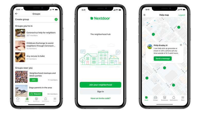 Nextdoor app
