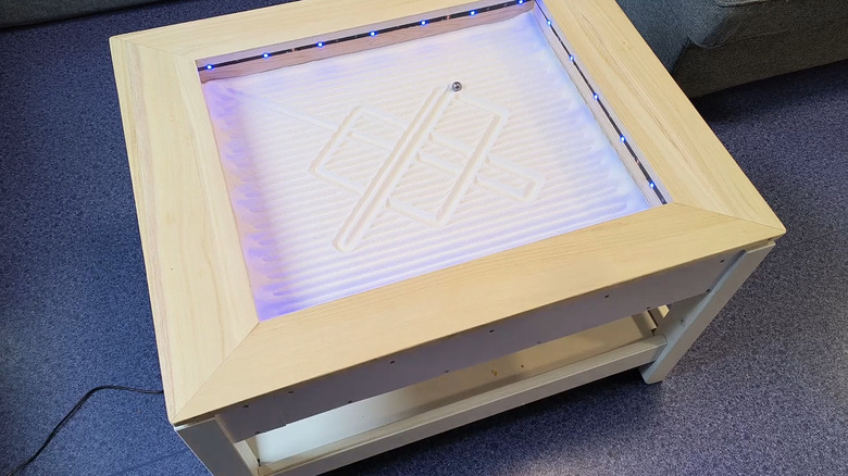 YouTube video of Arduino sand table