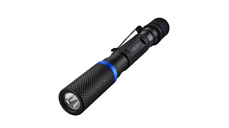 black flashlight