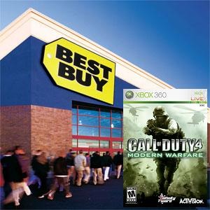 Blank disk sold as Call of Duty 4 at Best Buy