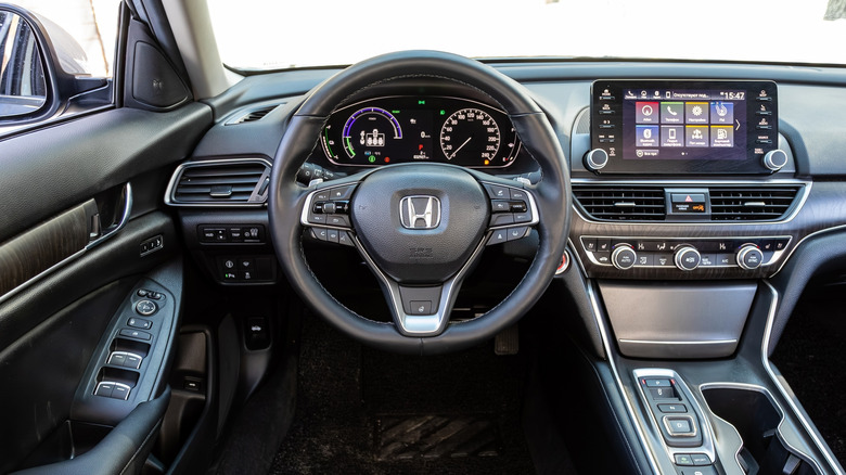 Interior of Honda Accord