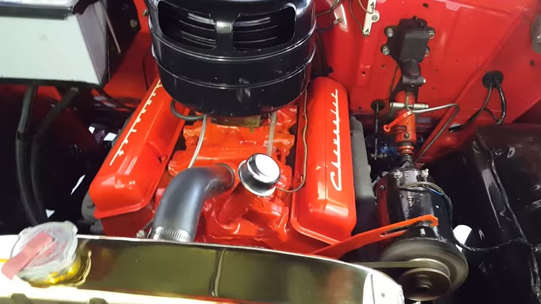 Chevy 265 cubic inch engine
