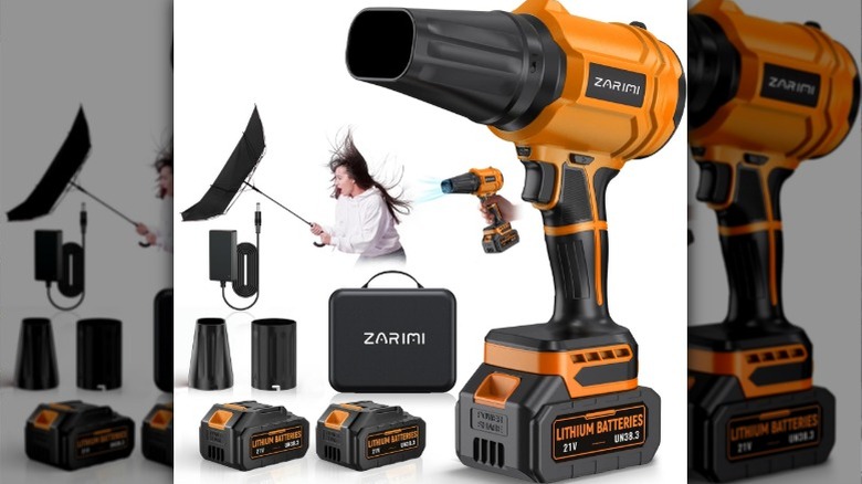 Yuquesen Cordless Handheld Leaf Blower