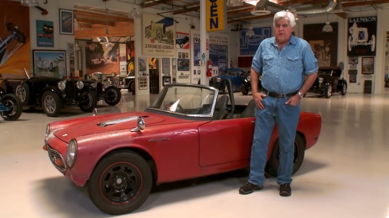 Jay Leno with 1000cc Honda S600