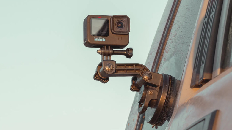 Official GoPro car mount stuck on car