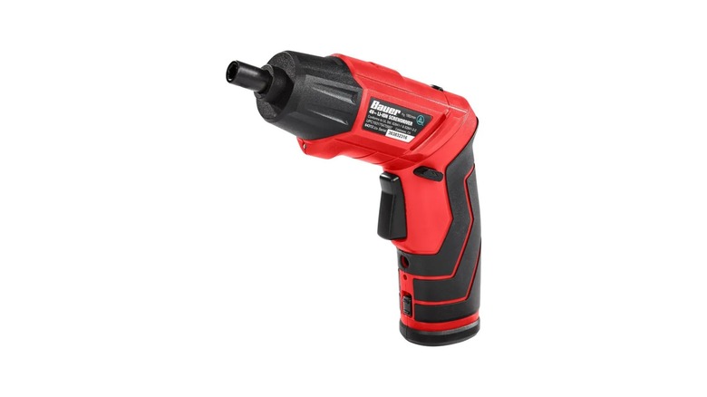 Bauer 4V Cordless ¼-Inch Screwdriver Kit