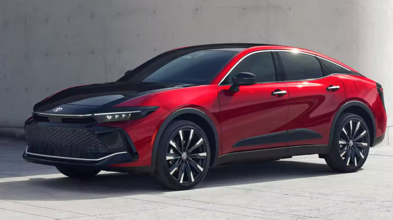 Red 2023 Toyota Crown