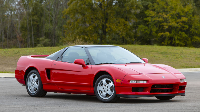 Honda NSX front 3/4 view