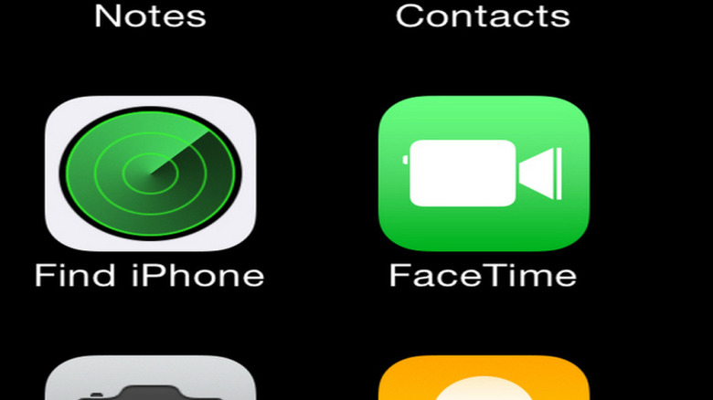 Notes app logo on Apple device