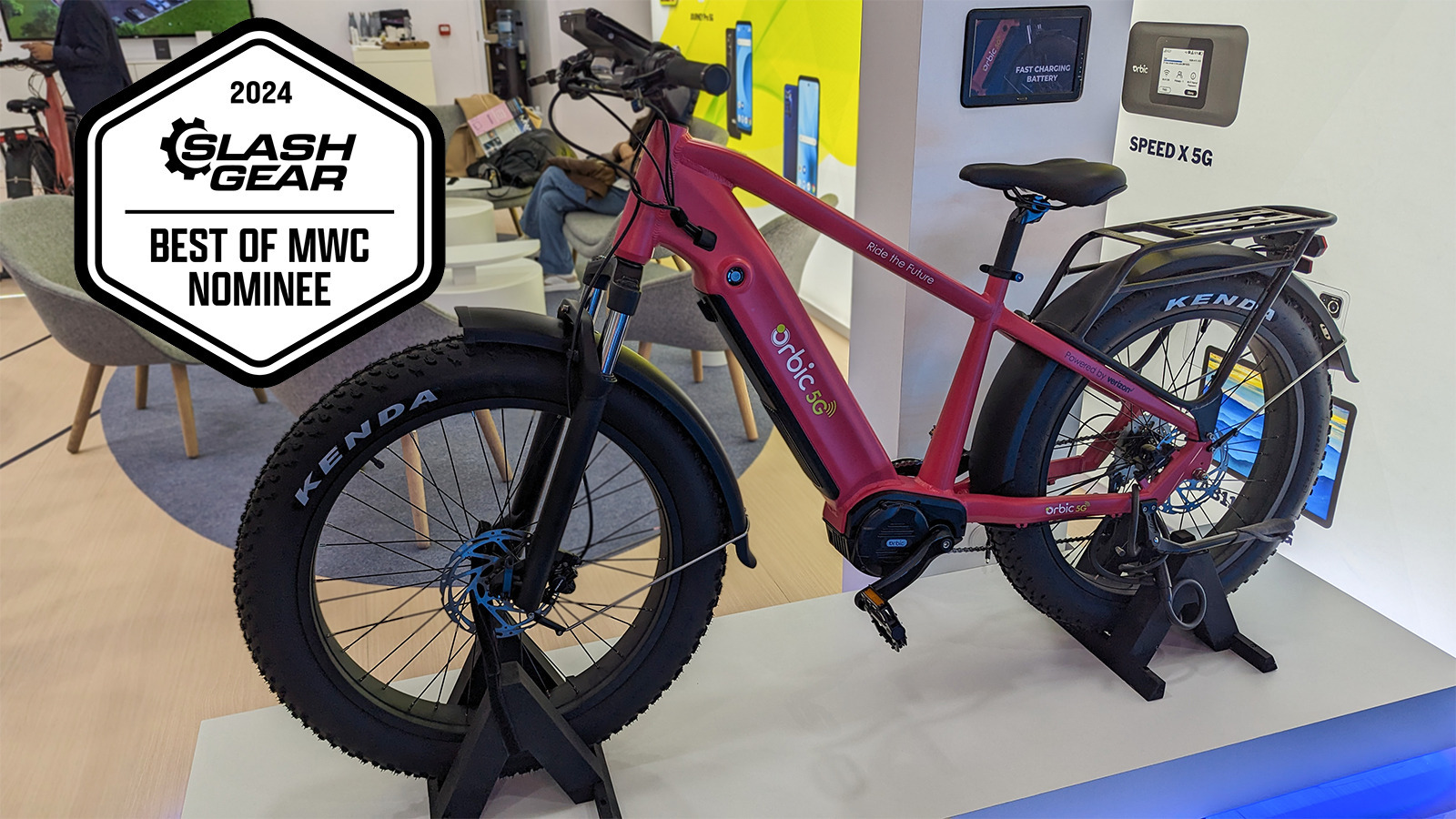 Best Of MWC 2024 Nominee: Orbic 5G eBike