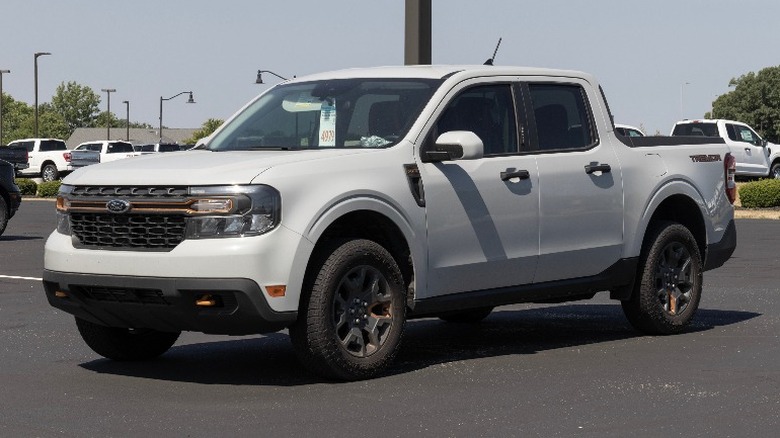 white 2023 Ford Maverick