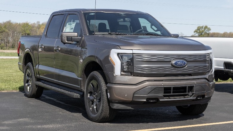 2023 Ford F-150 in a parking lot