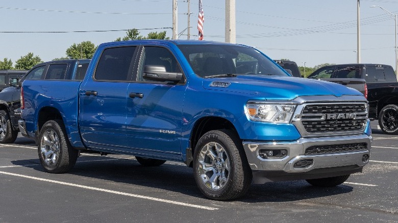Blue 2023 Ram 1500